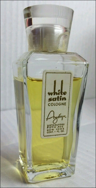 Angelique White Satin front