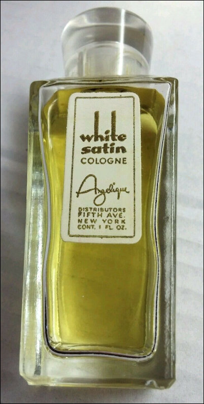 Angelique White Satin front