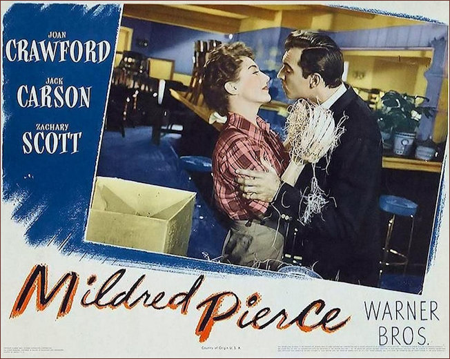 Lobby Card for Mildread Pierce 1945