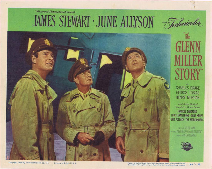 Lobby Card Glenn Miller Story
