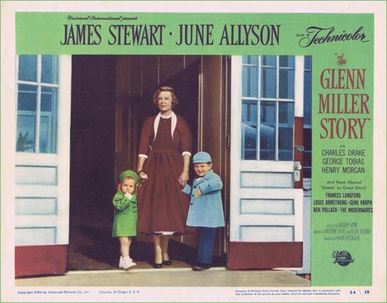 Lobby Card Glenn Miller Story