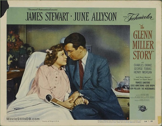 Lobby Card Glenn Miller Story