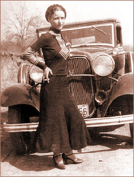 Stylish Bonnie in 1933