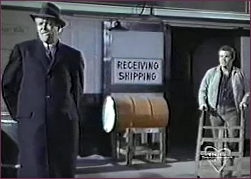 Eddie Jacks and Joe Rossi about to lock horns at the Mill