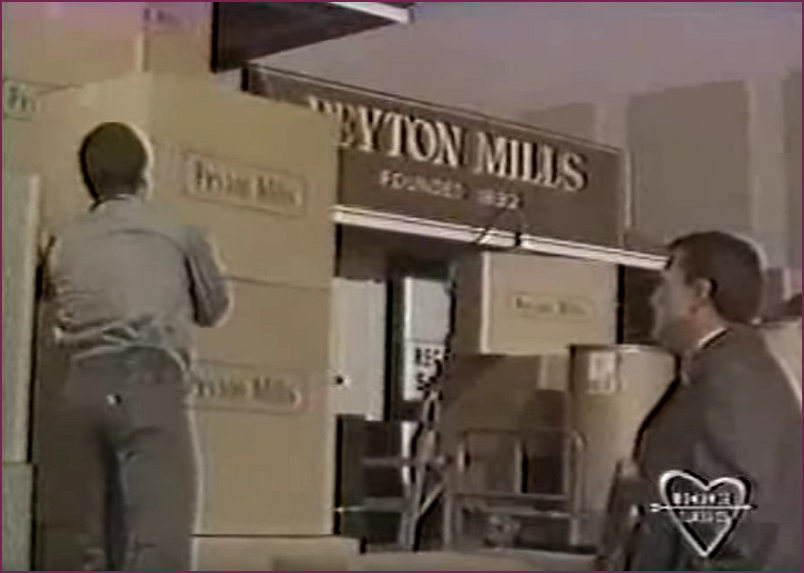 Joe and Mike Rossi on the Peyton Mill docks