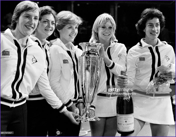 The 1978 Wightman Cup Team