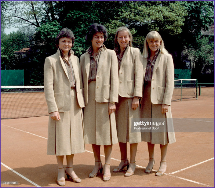 The Wightman Cup Team in 1979