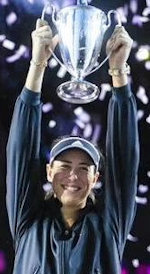 Garbine Muguruza wins WTA Finals 2021