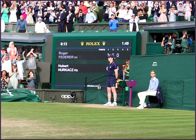 Hurkacz Federer Scoreboard