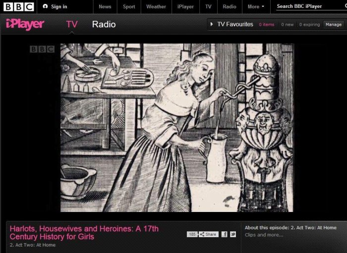iPlayer Harlots, Housewives and Heroines