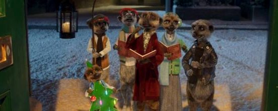 Xmas Meerkat Col Singers