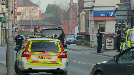 Image of siege barricades