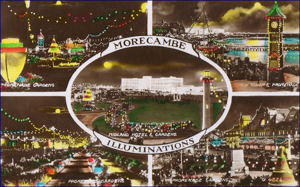 Midland Hotel Illuminations Multiview Card