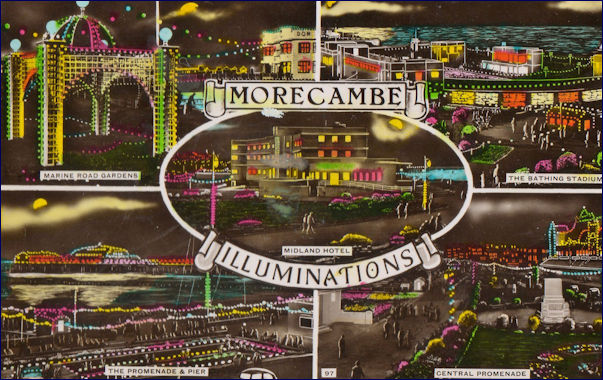 Midland Hotel Illuminations Multiview Card