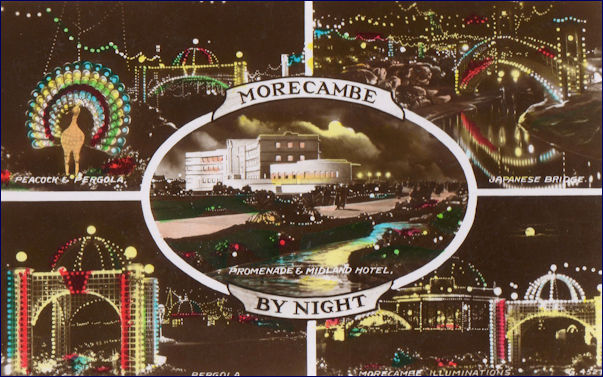 Midland Hotel Illuminations Multiview Card
