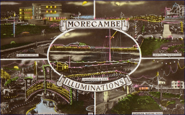 Midland Hotel Illuminations Multiview Card