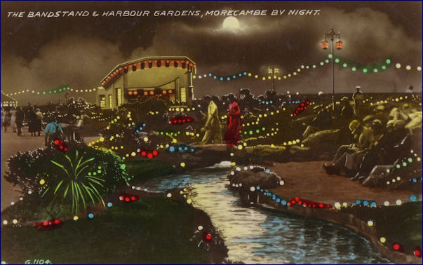 Bandstand Moprecambe Illuninations
