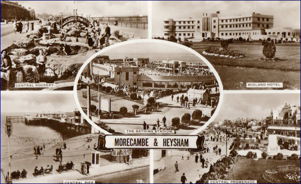 Midland Hotel multi-view card