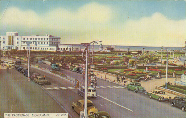 The Promenade at Morecambe