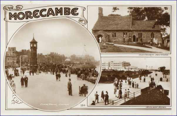 Multi view of Morecambe and Heysham