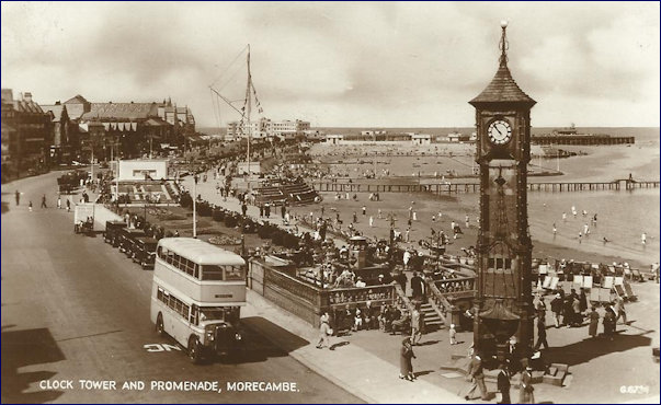 Clock Tower and Midland Hotel in distance