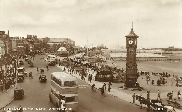 Clock Tower and Midland Hotel in distance