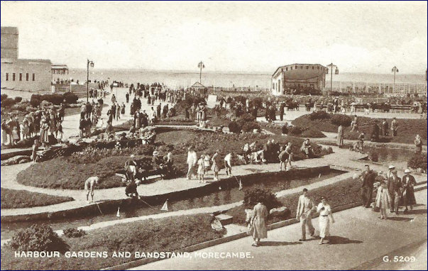 Bandstand from the Harbour Gardnes