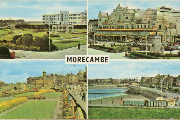Colour multi-view of Morecambe