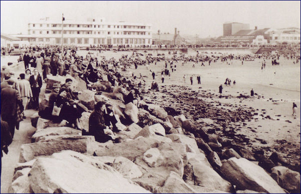Midland Hotel from the Beach