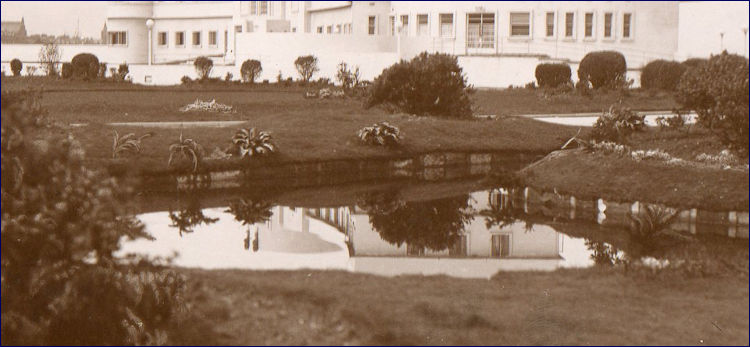 Reflection of MH in pond