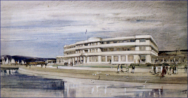 Drawing of MH from the rear