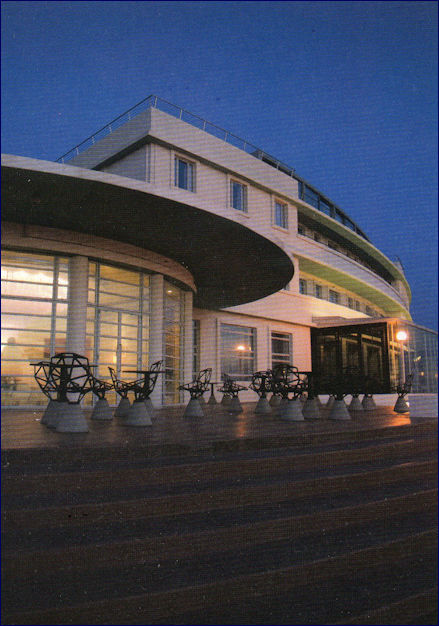 Rotunda at night at the Midland Hotel