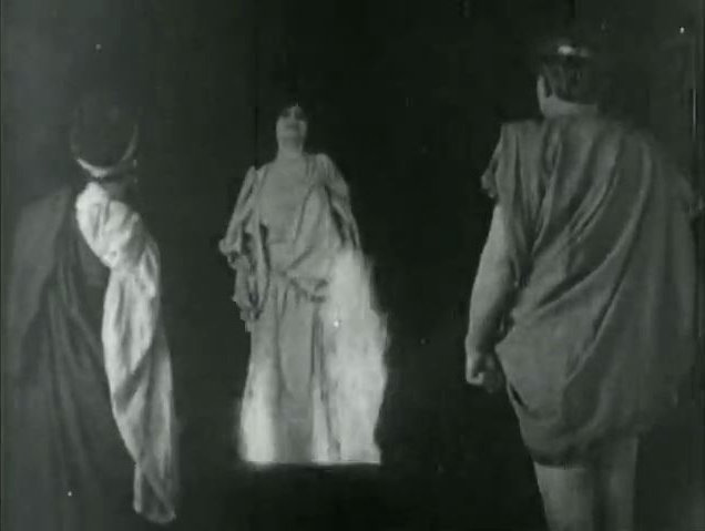 Ayesha demonstrates the safety of the flames