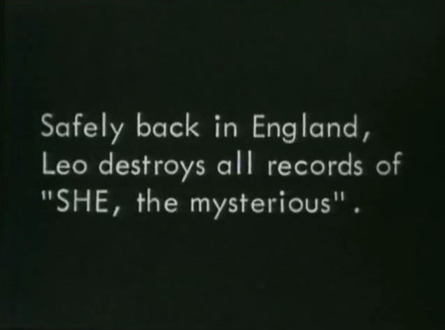 Dialogue saying all traces of Ayesha have been destroyed